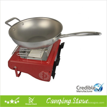 2 in 1 portable camping gas stove